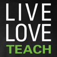 thumbnail image 3 of CafePress - Live Love Teach Long Sleeve Dark T Shirt - Long Sleeve Dark T-Shirt, 3 of 4