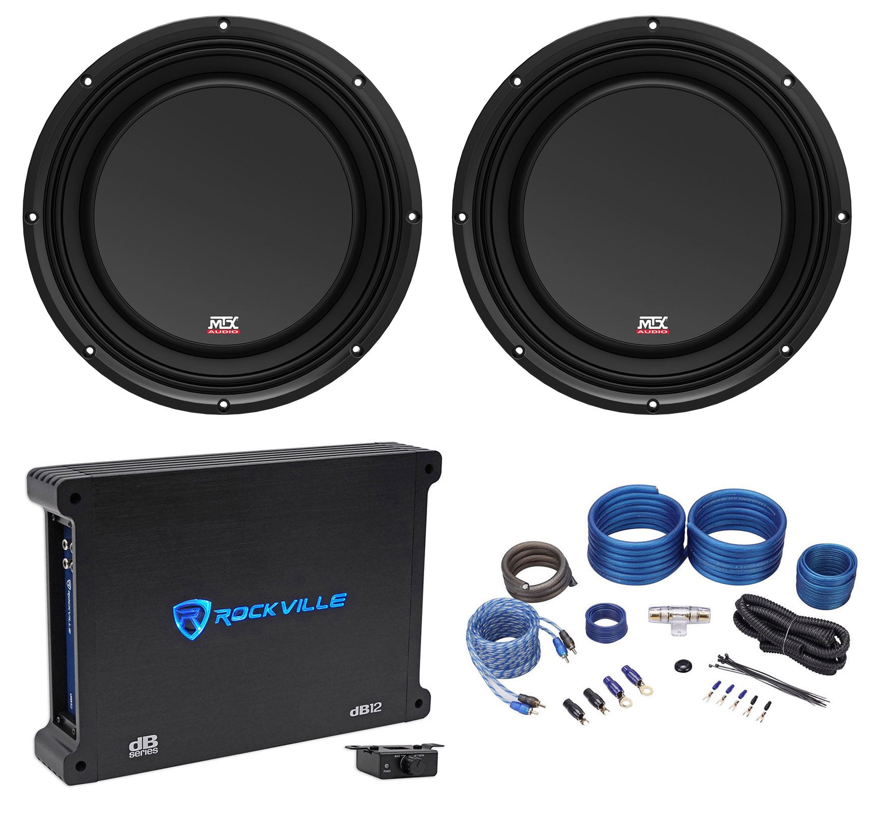 walmart subwoofers and amp