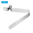 thumbnail image 3 of Unique Bargains 6.4x5mm Kayak Paddle Snaps, Hollow Button Single Pin Lock Tube Spring Clips for Tent Pole, 6 Pack, 3 of 6
