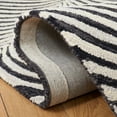 thumbnail image 6 of SAFAVIEH Metro Quinn Wavy Striped Area Rug, Black/Beige, 3' x 5', 6 of 12