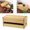 thumbnail image 4 of Cable Cable Management Box Wooden Cord Organizer Case for Concealer color, 4 of 7
