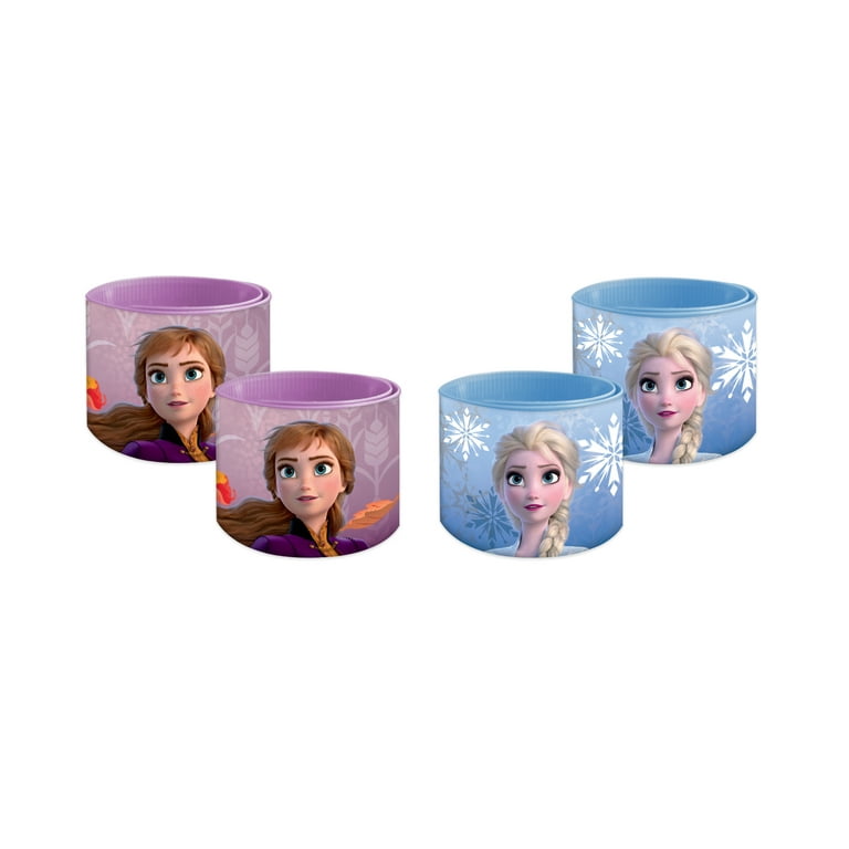 Disney Frozen 2, Plastic Slap Bracelet Party Favors, Count