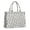 Gray Cow Expression, variant on Large Capacity Tote Bag,Gray Cow Expression Pattern Handbag Fashion Luxury Tote Bag,15.7"x13"x 5.1" Inches,Laptop Compatible