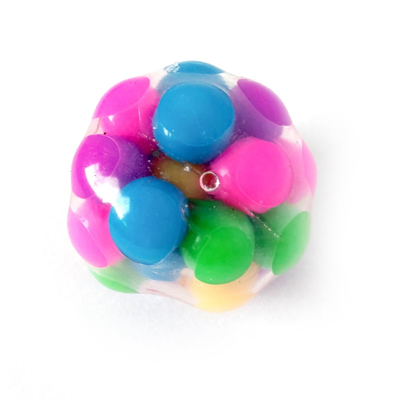 6.3cm PU Ball Toy Hand Exercise Stress Relief Soft Foam Ball Kids X-mas gift YL 