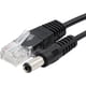 thumbnail image 4 of Kit divisor + inyector Adaptador PoE Fuente de alimentación Cable Ethernet RJ45 pasivo 1 par 5V 12V 24V 48V (Negro), 4 of 5