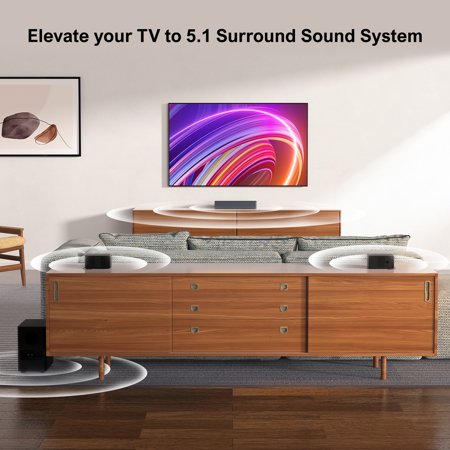 Ultimea Poseidon M3T 5.1 Surround Sound Bar photo 4