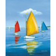 thumbnail image 2 of Newport Regatta Poster Print by Sally Caldwell Fisher, 2 of 2