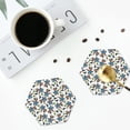 thumbnail image 4 of Kdxio Funny Excavator Funny Coasters,4 Pcs Leather Coasters,Housewarming Gifts,Protect Furniture from Water Marks Scratch and Damage, 4 of 8