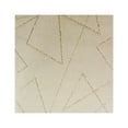 thumbnail image 3 of Plutus 26" x 26" Gold Divinity Luxury Throw Pillow in Gold and Beige, 3 of 3