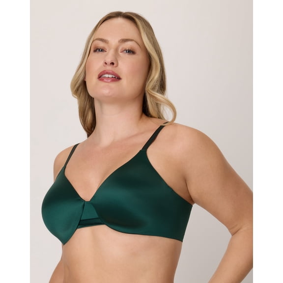 Bali One Smooth U Smoothing & Concealing Underwire Bra Taffy Green 38D