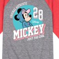 thumbnail image 3 of Mickey & Friends - Just too Cool Retro - Youth Raglan Graphic T-Shirt, 3 of 6