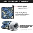 thumbnail image 7 of Pioneer Flower Kitchen Oven Mitt and Pot Holder Sets 2 Pcs for Baking, Cooking and Grilling, Heat Resistant Up To 392 °F, 7 of 7