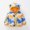 Multicolor, variant on Abtuhar Toddler Kids Boys Girls Fall Winter Hooded Casual Outerwear and Jackets Printed Ear‑shape Detail Padded Warm Coat