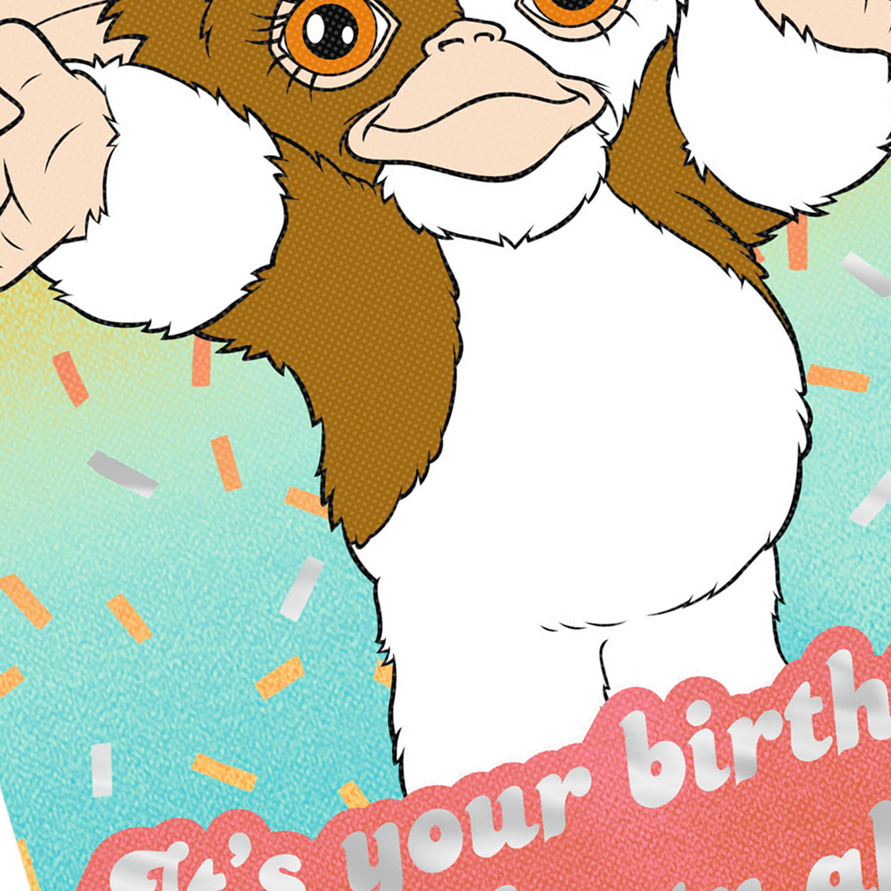 Hallmark Birthday Card (GREMLINS Gizmo Party All Night)