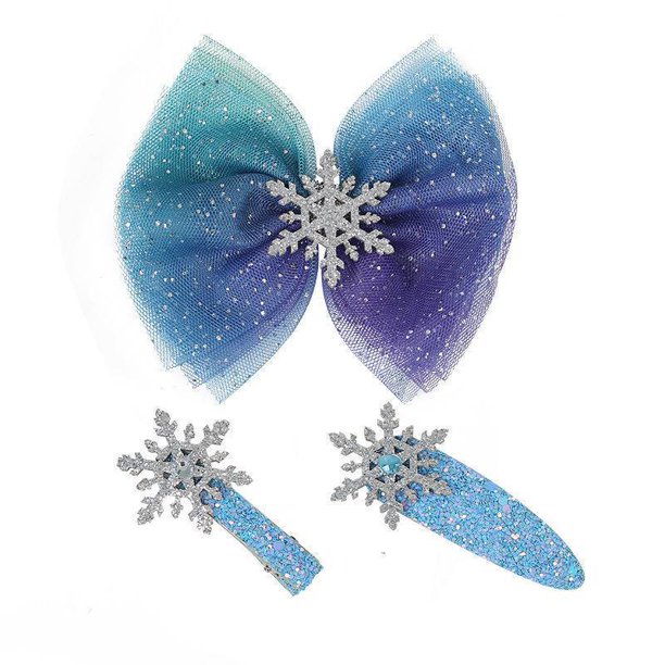 Nueva horquilla para niños, venta al por mayor, joyería para cabeza de princesa, lazo de diamantes de imitación, cuerda para cabeza, joyería para el cabello, conjunto de anillos para el cabello Bingx JAMW Sencillez