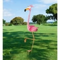 thumbnail image 2 of Regal Art & Gift Goofy Bird Stake - Flamingo Metal 44.75" Statue Garden, 2 of 5