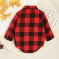thumbnail image 4 of Godderr Newborn Baby Boys Jumpsuit Plaid Shirts Infant Jumpsuit Leisure Loungewear Romper Sweatpants Baby Spring Autumn, 4 of 5