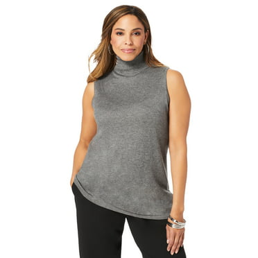 Terra & Sky Women's Plus Size Chenille Turtleneck Sweater - Walmart.com