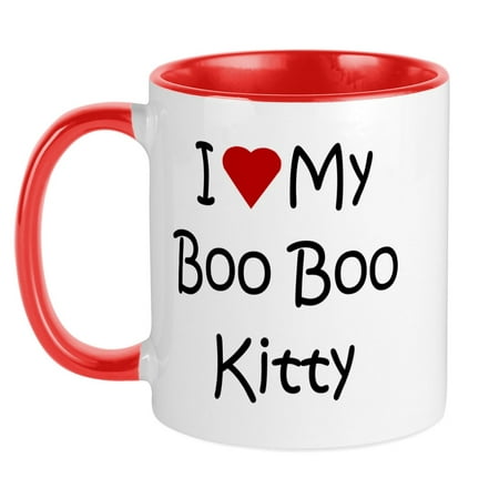 

CafePress - Boo Boo Kitty Mug - Ceramic Coffee Tea Novelty Mug Cup 11 oz