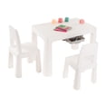 thumbnail image 1 of Mesa Perrier - Dos Sillas Perrier para niños (Blanco), 1 of 2