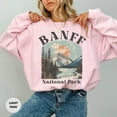 thumbnail image 3 of Banff National Park Sweatshir,Banff Vacation Sweater, Canada Sweatshirt Banff Crewneck Sweatshirt - Sizes S-5XL ,Art Print JSC, 3 of 6