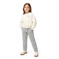 thumbnail image 1 of Pantalon jogger afelpado para niña / Kids 992501 (Gris) gris CH, 1 of 5