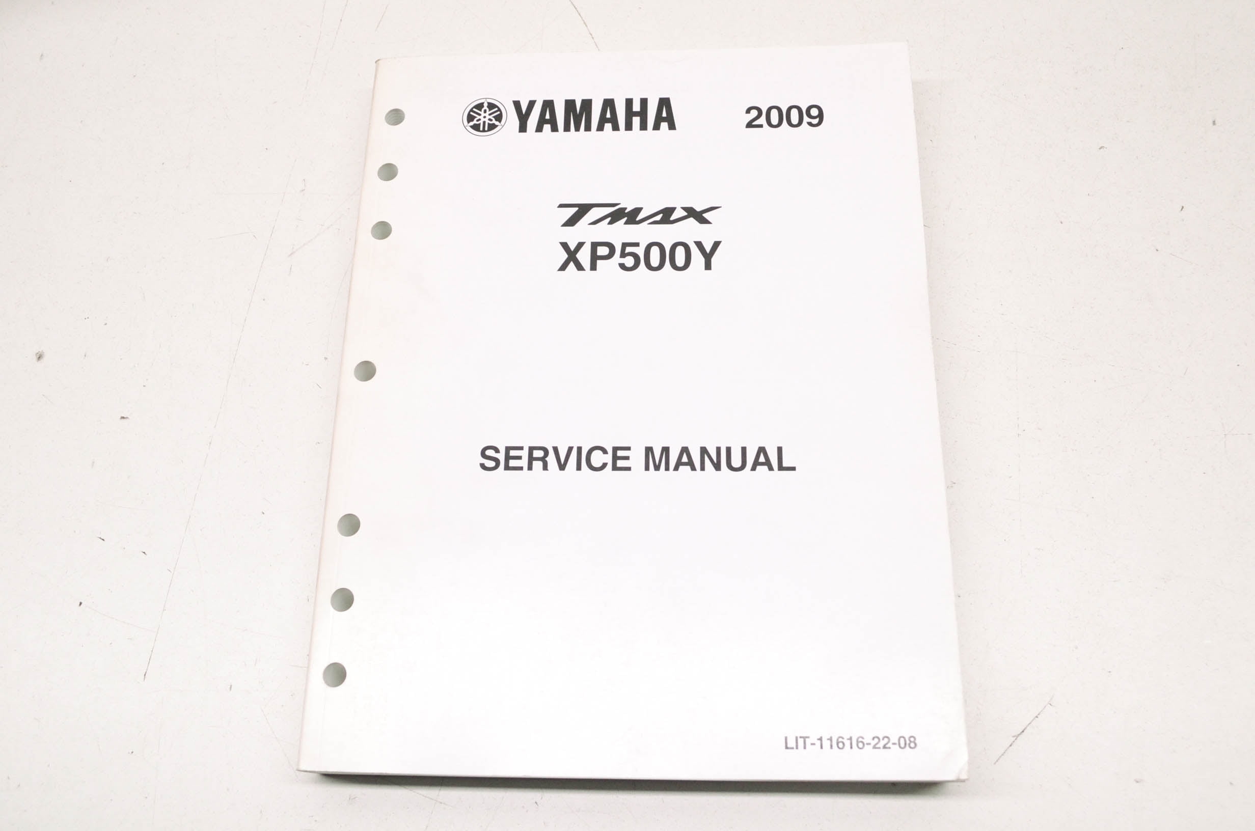 OEM Yamaha LIT-11616-22-08, 4BS-28197-10 Service Manual TMAX XP500Y NOS