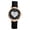 Black, variant on Women's Elastic Strap Heart-Shaped Watch: Analog Quartz Watch with Heart-Shaped Dial Stainless Steel Strap Imitation Diamond Marker - for Gift