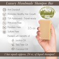 thumbnail image 3 of Falls River Soap Shampoo Bar Soap, Luxury and Handmade, Vegan, Gluten and Cruelty Free - Oatmeal Honey, 4 Oz, 3 of 5