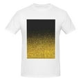 thumbnail image 4 of Bingfone Gold Glitter Gradient Men'S Loose Fit Short-Sleeve Pocket T-Shirt, 4 of 7