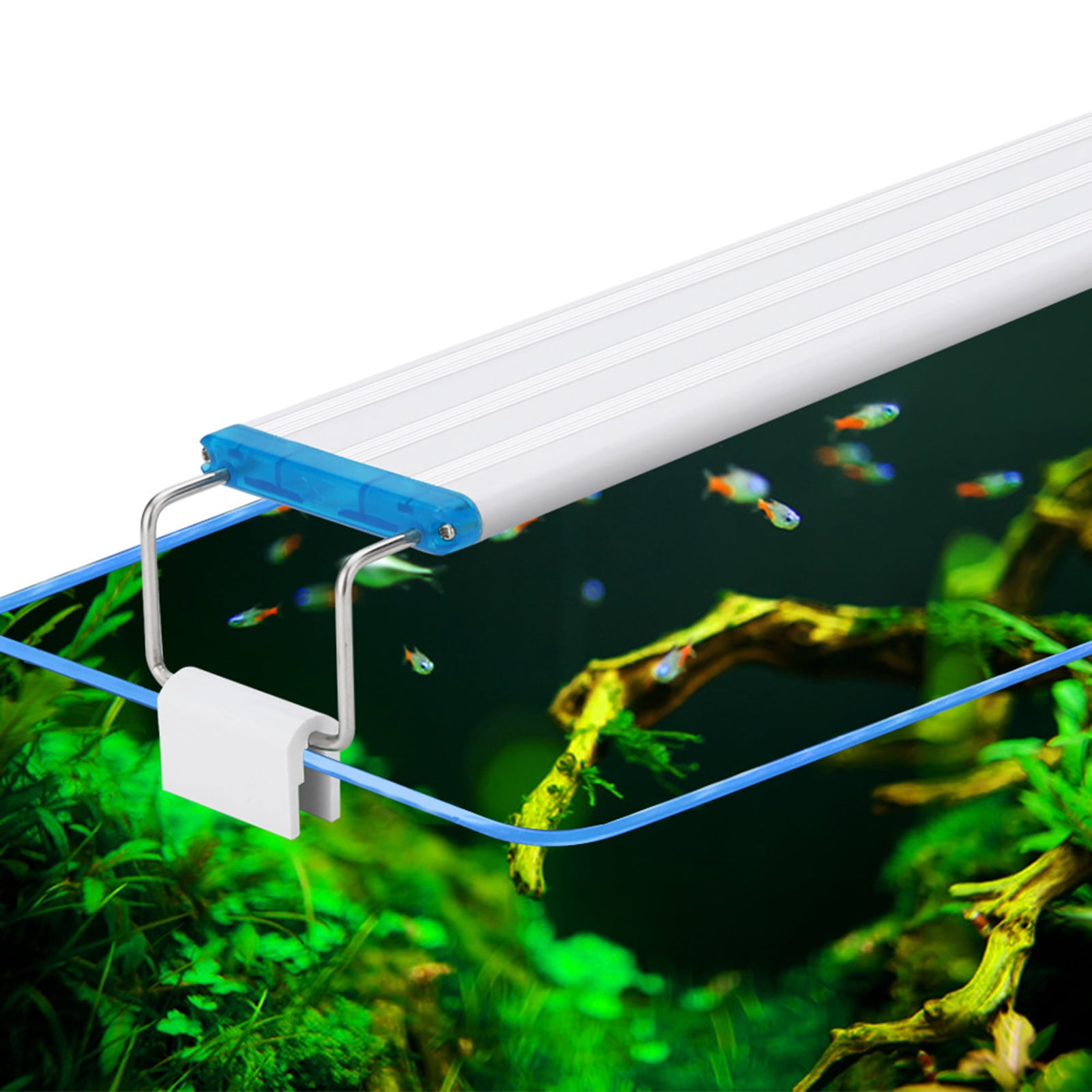 BetterZ Adjustable Aquarium Freshwater Fish Tank Plant Coral Growth Clip LED Light - Walmart.com