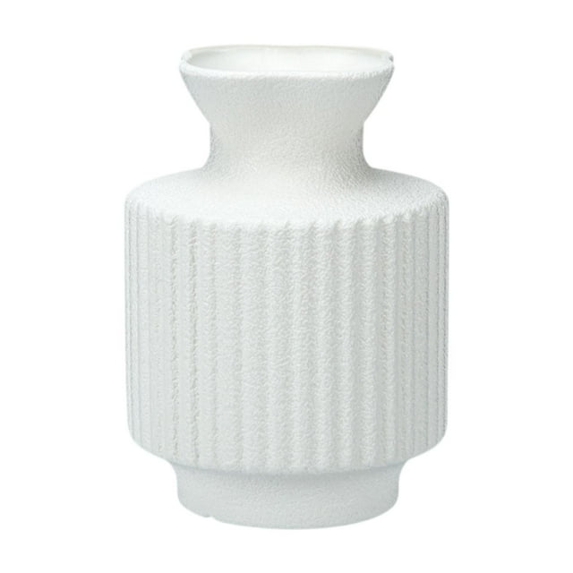 Florero Decorativo Maceta Recipiente Jarrón para Flores con Acabado Mate Elegante Función Versátil Adecuado para Sala Comedor Oficina Dormitorio Cocin