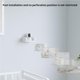 thumbnail image 4 of Cateissary Estante de pared Estante flotante blanco Estante de cubo en forma de U Estantería de baño para pared de baño Dormitorio Cocina Oficina Juegos de accesorios de baño Numero 3 Cateissary HA026341-03, 4 of 6