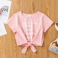 thumbnail image 4 of LAPAKIDS Toddler girl Summer Clothes Outfits 6-7T Girl Short Sleeve T-Shirt + Skirt Set, 4 of 5