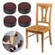 thumbnail image 5 of 4 piezas de extensiones redondas para muebles, extensiones para muebles pesados, sofás y armarios. Negro 60x32mm, 5 of 9