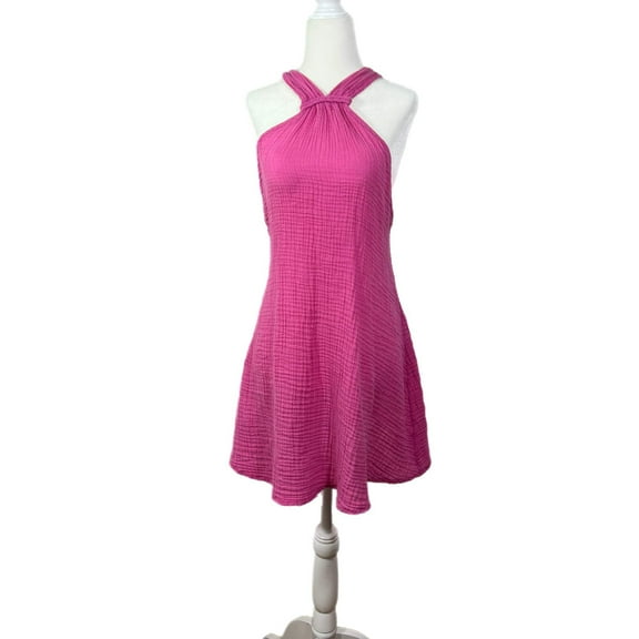 Pre-Owned Anthropologie Waffle Sleeveless Braided Dress