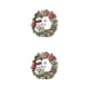 thumbnail image 4 of Inteprter Cuadro decorativo para colgar en la pared con pintura de cristal navideño, adorno navideño 2Conjunto, 4 of 6