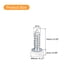 thumbnail image 2 of Tornillos blancos ST4x14mm, tornillos autorroscantes, paquete de 100, tornillos de cabeza plana Phillips para trabajos en madera, 2 of 5