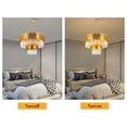 thumbnail image 6 of Modern Large Chandelier Gold Raindrop Ceiling Light Living Room Lighting Fixture, 6 of 22