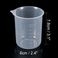 thumbnail image 3 of 4Pcs Measuring Cup Labs PP Graduated Beakers 150ml, 3 of 6