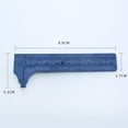 thumbnail image 4 of Almencla Mini Double Scale Plastic 3 Inch 80mm Vernier Caliper Measuring Tool Caliper for Student Inch/Metric Accuracy: 0.039"/ 1mm Pocket Caliper plastic double scale, 4 of 8