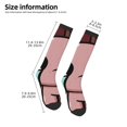 thumbnail image 2 of Rocae la Reliure d'Isaac pour Chaussettes de compression Décontractées Originales pour Femmes Hommes Bas de Couleur Contrastée, 2 of 6