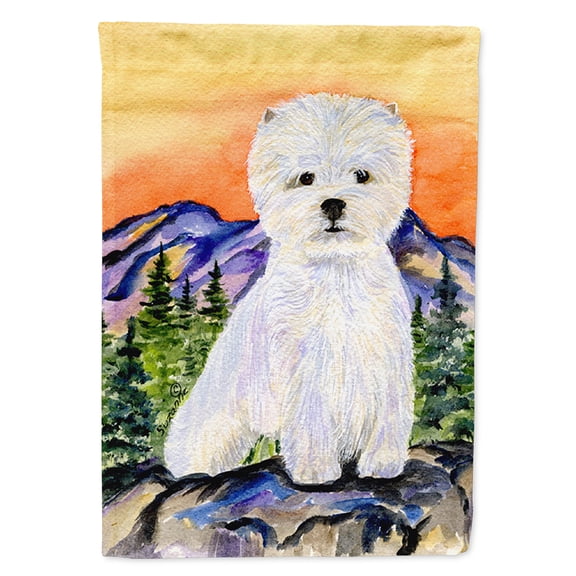 Westie Garden Flag