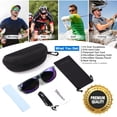 thumbnail image 7 of TINHAO Men's Fit Over Glasses Sunglasses with Hard Case, Polarized UV400 Wear Over Prescription Glasses for Driving Fishing Hiking Golf Cycling, 7 of 7