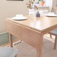 thumbnail image 2 of 29"- 45" Extendable Dining Table for 4, Folding Kitchen Table with Rubberwood Legs, Space-Saving Dinner Table for Living Room, Kitchen, Dining Room, Small Space (Only Table), 2 of 7