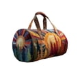 thumbnail image 2 of Japceit Boho Travel Shoulder Bag, Vintage Style Weekend Tote, Adjustable Strap Crossbody Purse for Women, 2 of 7