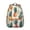 Orange-7, variant on Abstract Geometric Waterproof Backpack - Stylish & Ergonomic School Bag with Spinal Support - Chic & Lightweight Bookbag for Teens & College Students