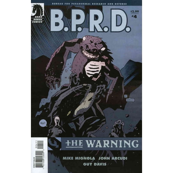 B.P.R.D.: The Warning #4 VF ; Dark Horse Comic Book