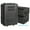 2U Rack Space 10.2in Deep, variant on 6U Rack Case - Watertight, Shockproof 19" Rackmount Flight Case w/Microphone Compartments, Stackable & 200lbs Load Capacity