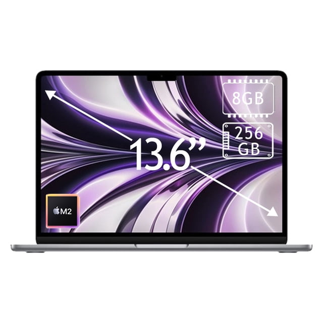 Macbook Air 13" 8GB 256GB Chip M2 Gris MLXW3LE/A